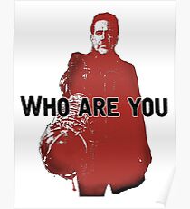 The Walking Dead- Negan "Who are you" Poster