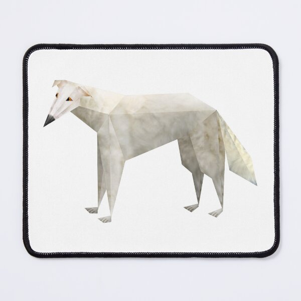 Item preview, low poly borzoi designed and sold by InkTheCrow.