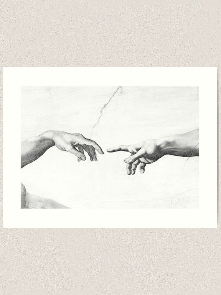 The Creation of Adam Art Print for Sale by DolanDesigns