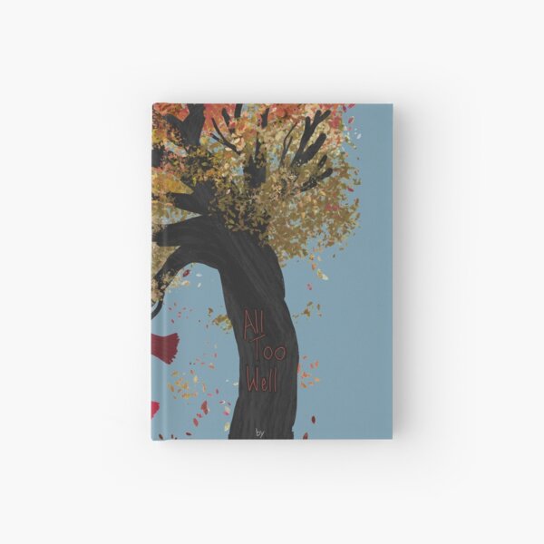 All Too Well by Taylor Swift (blue background) Hardcover Journal