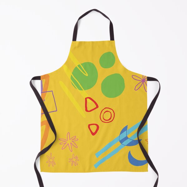 Artikelvorschau, Copy of Life in Color Art Print on Mustard Yellow entworfen und verkauft von lineartdesigns.