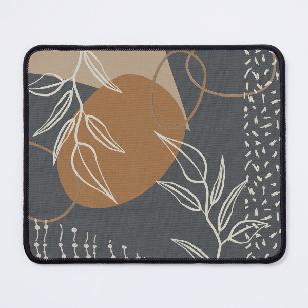 Item preview, Neutral Meeting Point 2 in Gray-Blue and Tan designed and sold by simplydesignart.