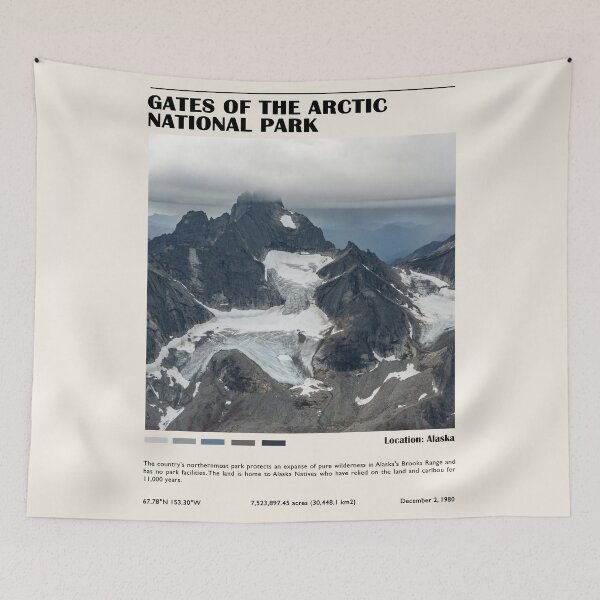 Item preview, Gates of the Arctic National Park designed and sold by JoshuaDarbon94.