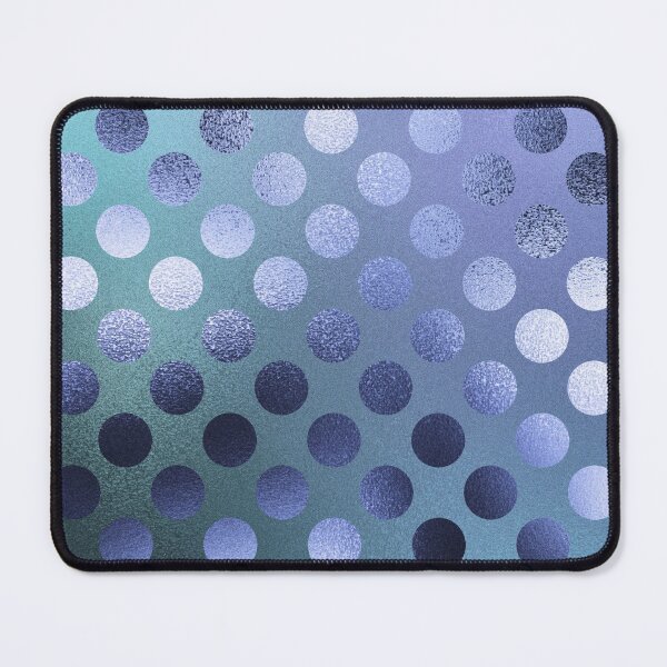 Item preview, Minimalist Circle Pattern in Iridescent Blue 25 designed and sold by simplydesignart.
