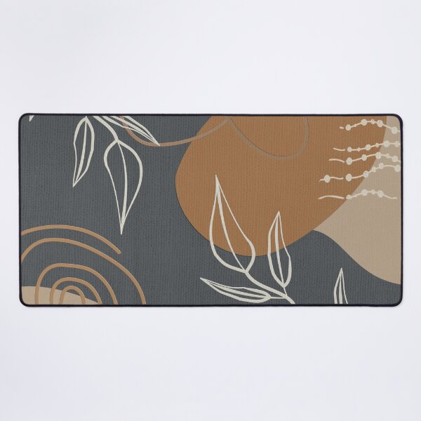 Item preview, Neutral Meeting Point 3 in Gray-Blue and Tan designed and sold by simplydesignart.