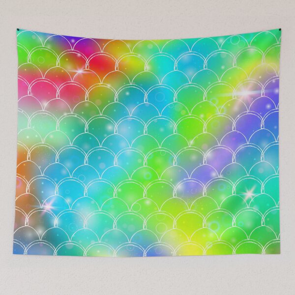Item preview, Rainbow Fishscale Hologram designed and sold by innazimovec.