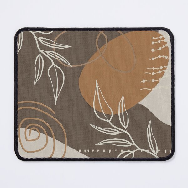 Item preview, Abstract - Neutral Meeting Point 3 in Coffee designed and sold by simplydesignart.