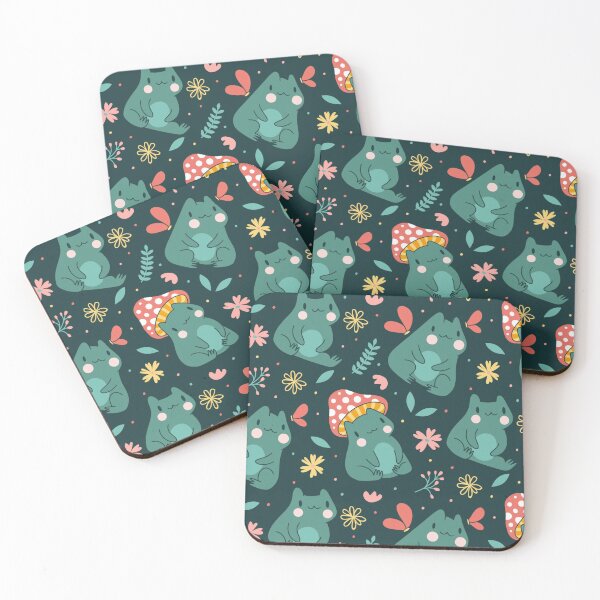 Item preview, Cute frog, fly agaric designed and sold by DerSenat.