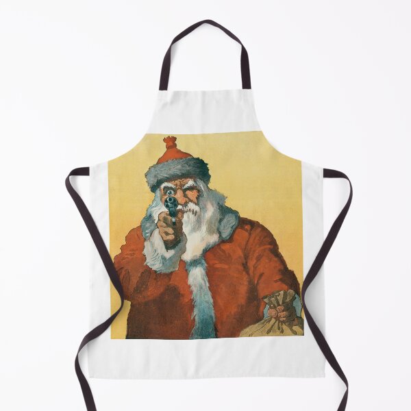 Item preview, "Hands up!"  Santa Claus Pointing a Handgun designed and sold by DiazTv.
