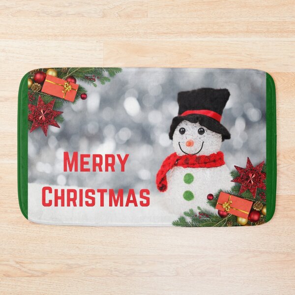 Item preview, Snow Man Merry Christmas designed and sold by MEBH.