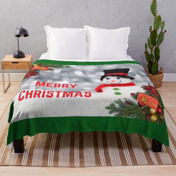 Item preview, Snow Man Merry Christmas designed and sold by MEBH.