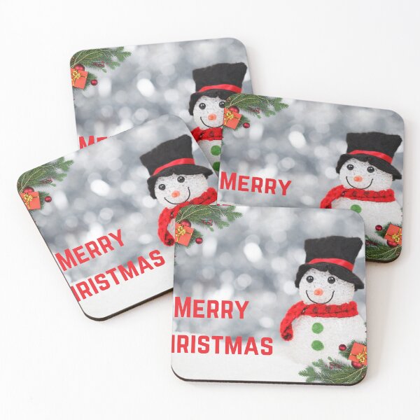 Item preview, Snow Man Merry Christmas designed and sold by MEBH.