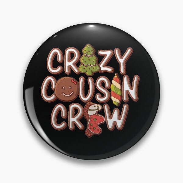 Item preview, Crazy Cousin Crew Funny Christmas Family Reunion designed and sold by GravitiTees.