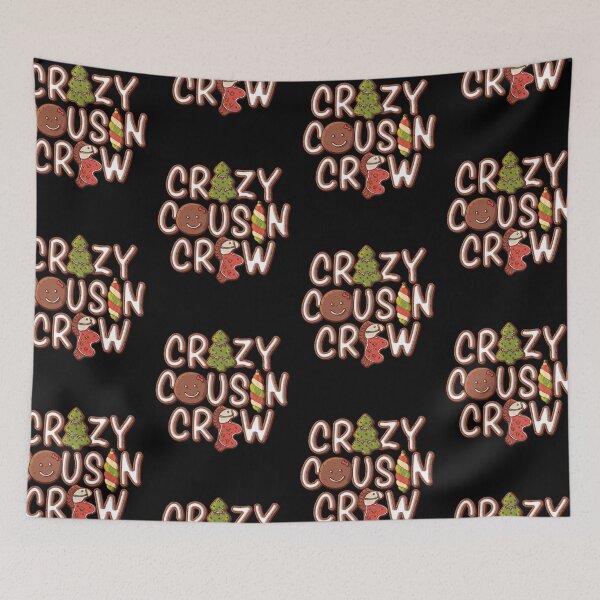 Item preview, Crazy Cousin Crew Funny Christmas Family Reunion designed and sold by GravitiTees.