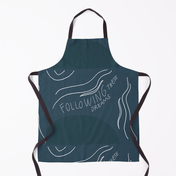 Artikelvorschau, Following These Dreams Art Print on Dark Blue entworfen und verkauft von lineartdesigns.