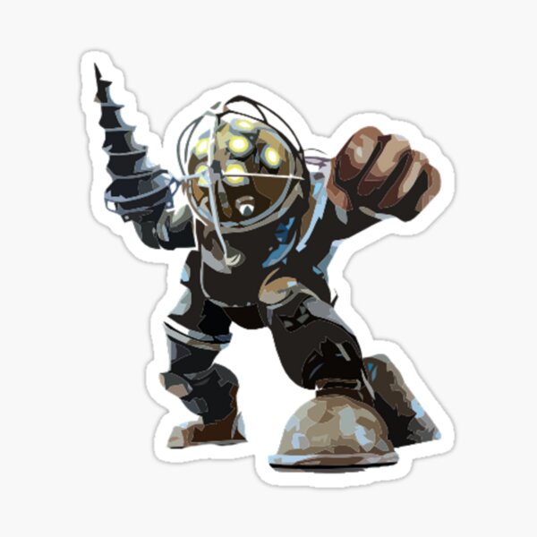 Item preview, Big Daddy Bioshock Painting designed and sold by Positive Lad.