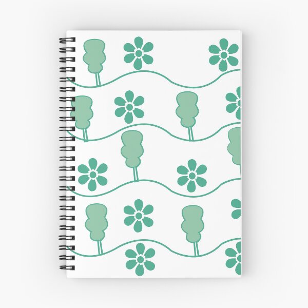 Item preview, Vintage Green Floral Tree Pattern designed and sold by Nisha Prabhu.