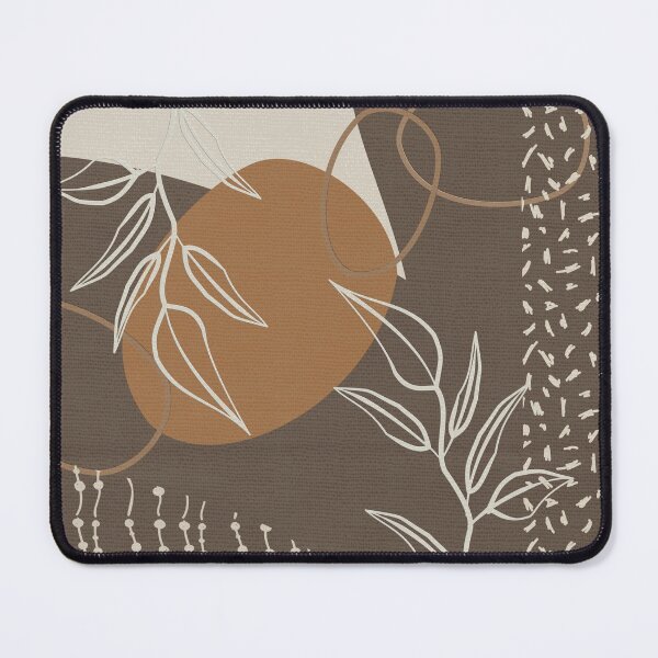 Item preview, Abstract - Neutral Meeting Point 2 in Coffee designed and sold by simplydesignart.