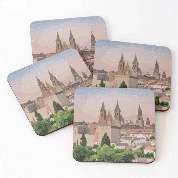 Item preview, Santiago de Compostela Painting designed and sold by Positive Lad.