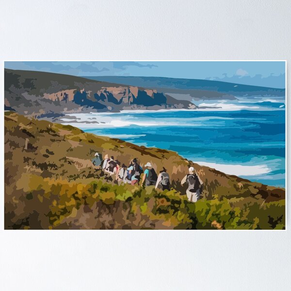 Item preview, Cape to Cape Track Painting designed and sold by Positive Lad.