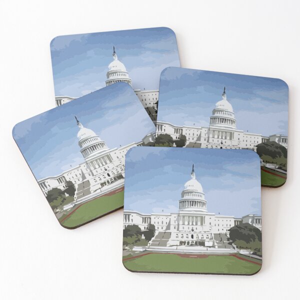 Item preview, Capitol Building Painting designed and sold by Positive Lad.