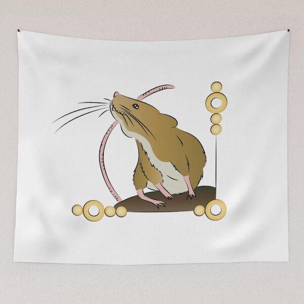 Item preview, Small rat, big whiskers! designed and sold by FunnyChameleon.