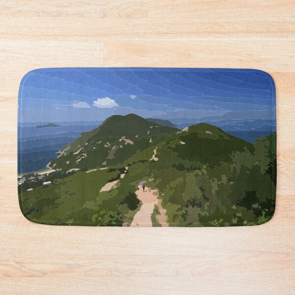 Item preview, Dragons Back Hike Painting designed and sold by Positive Lad.