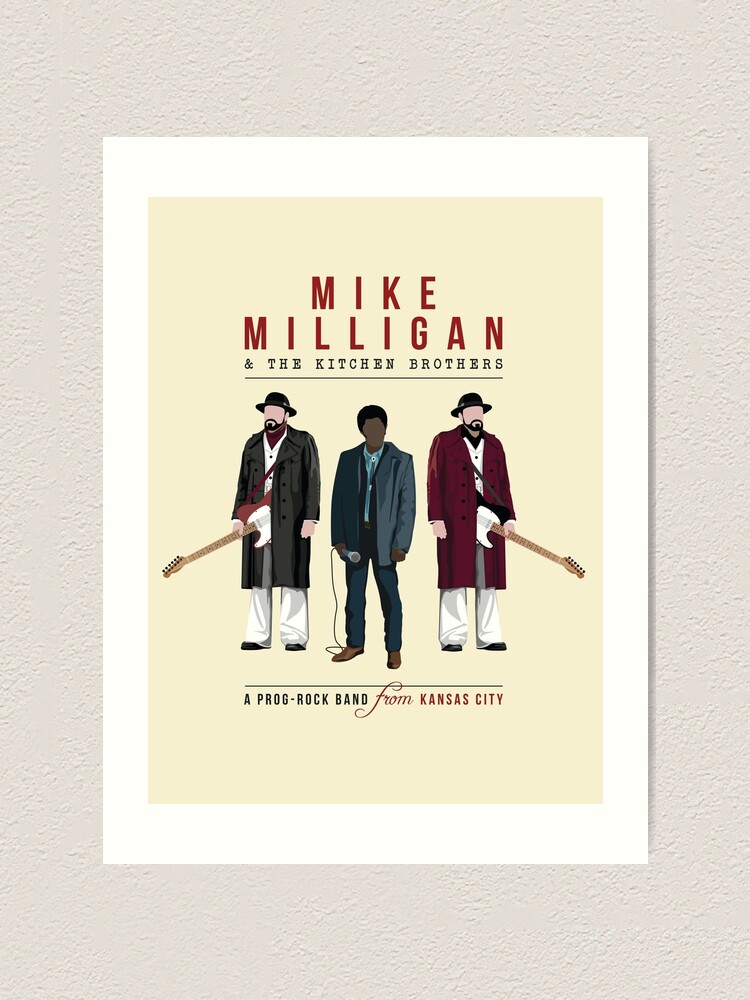 "Mike Milligan & The Kitchen Brothers FARGO" Art Print by baridesign