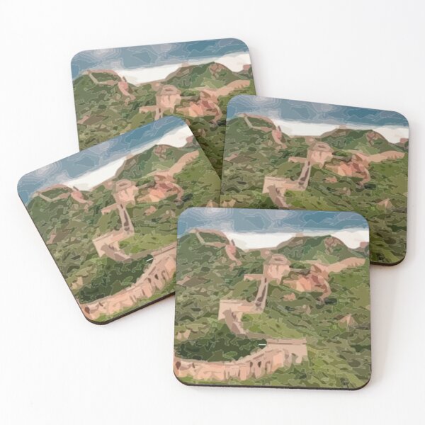 Item preview, Great Wall of China Abstract Painting designed and sold by Positive Lad.