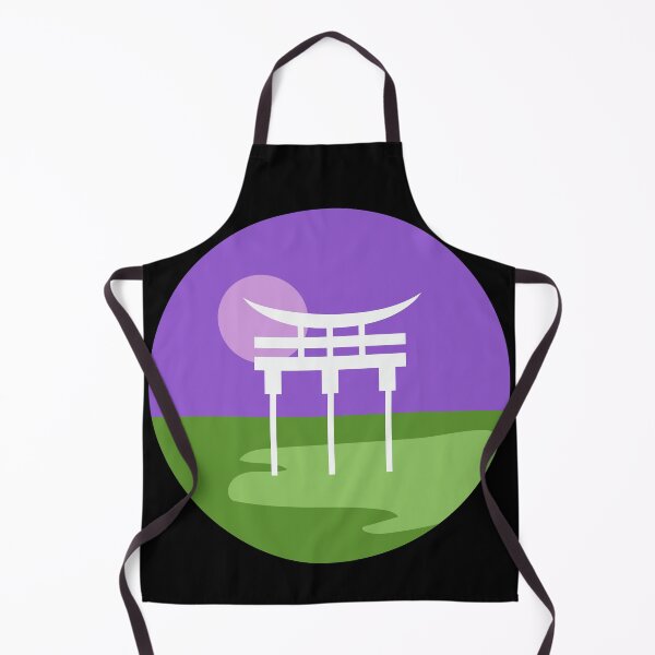 Item preview, Japanese Torii Gate Landscape Gender Queer. Genderqueer Pride designed and sold by Subtle Pride Shop.
