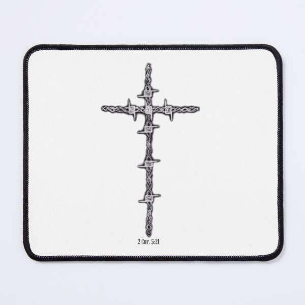 Item preview, Barbed Wire Cross (With Bible Reference) designed and sold by Rod Lampard.