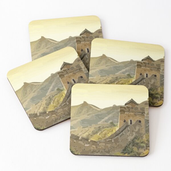 Item preview, Great Wall of China Abstract Painting designed and sold by Positive Lad.