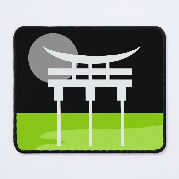 Item preview, Japanese Torii Gate Landscape. Agender Pride designed and sold by Subtle Pride Shop.
