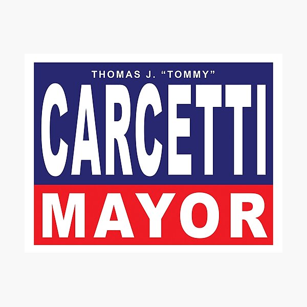 Carcetti for Mayor Photographic Print