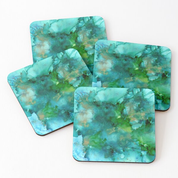 Item preview, Turquoise, Green & Gold designed and sold by Brinjen.