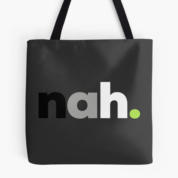 Item preview, nah Gender. Agender Pride designed and sold by Subtle Pride Shop.