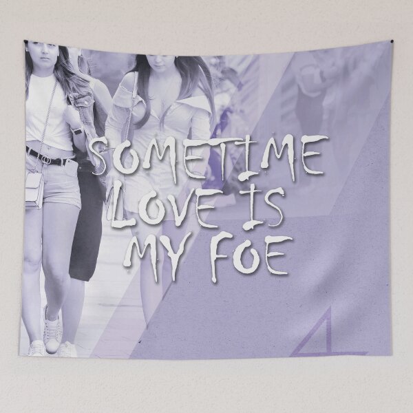 Item preview, sometime love is my foe designed and sold by Abharan.