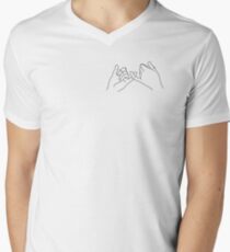 Pinky Promise Men's V-Neck T-Shirt