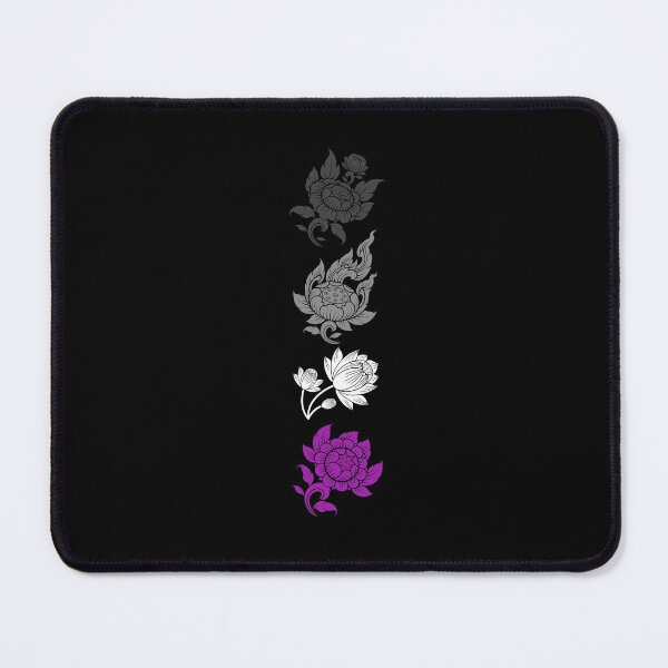 Item preview, Asian Flower Art Ace. Asexual Pride designed and sold by Subtle Pride Shop.