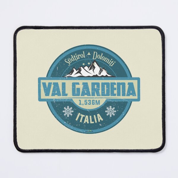 Item preview, Val Gardena Italy Italia Ski Skiing Dolomites Sticker T-Shirt 02 designed and sold by OuterShellUK.