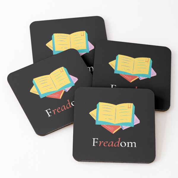 Item preview, Freadom. Books, Reading, Booklover, Library Book, Funny Gift For An Introvert Librarian. designed and sold by WholesumArt.
