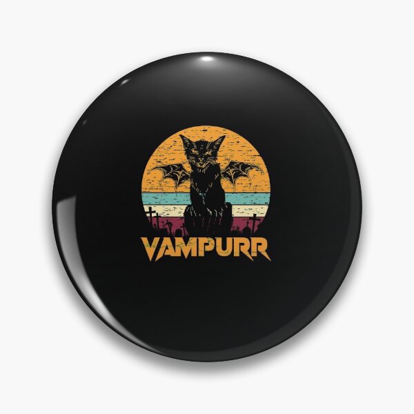 Item preview, Vampurr Vintage Funny Cat Lover Halloween designed and sold by RyanOlverStore.
