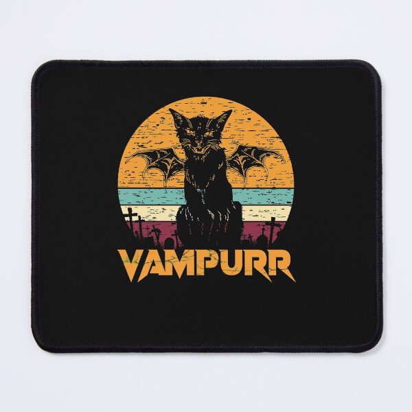 Item preview, Vampurr Vintage Funny Cat Lover Halloween designed and sold by RyanOlverStore.