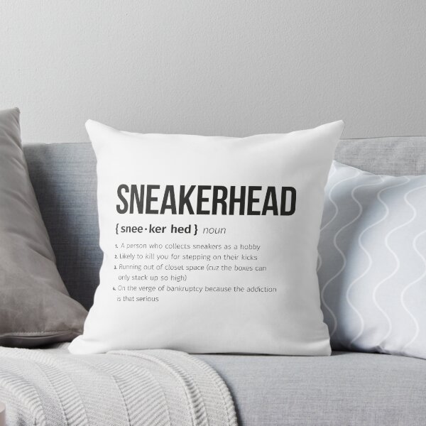 Vista previa del artículo con la obra «Definición de sneakerhead», diseñado y vendido por DliriousDigital.