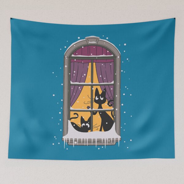Item preview, Snowing Outside Window designed and sold by Getsousa.