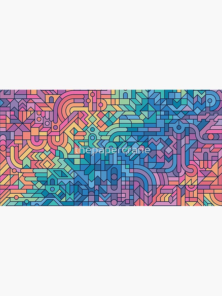 Colourful Chaos by thepapercrane