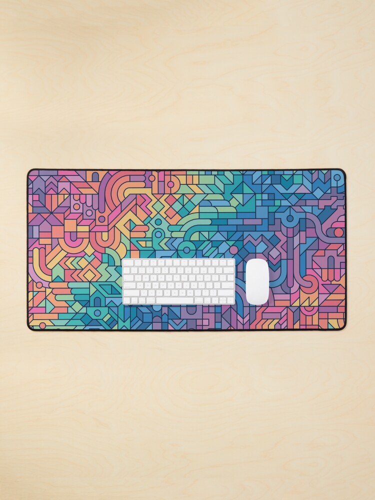 Colorful discount desk mat