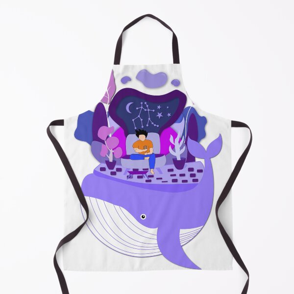 Item preview, Whale and Underwater Man. Modern Life designed and sold by agungpermana.