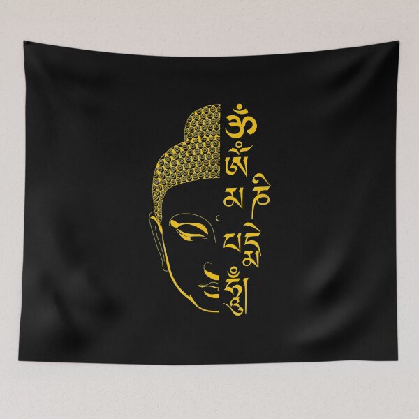 Item preview, Buddha Om Mani Padme Hum Mantra designed and sold by Don Rutherford.