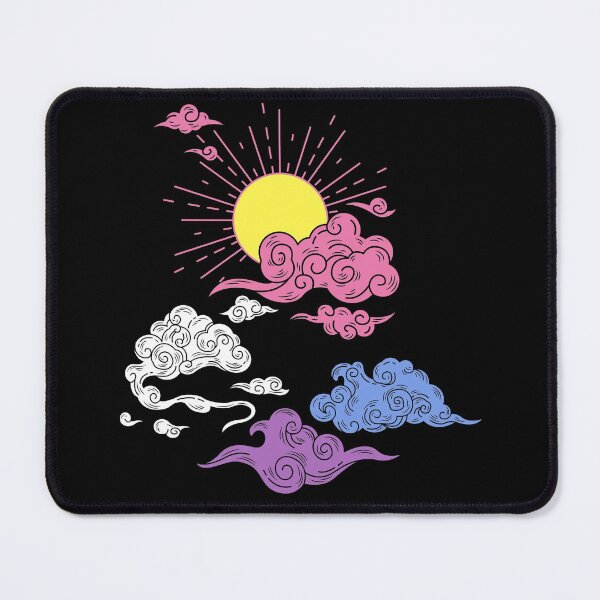 Item preview, Sun and Clouds. Bigender Pride designed and sold by Subtle Pride Shop.